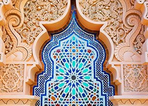 Marokanski mozaik arhitektura dekor