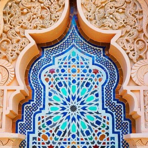 Marokanski mozaik arhitektura dekor