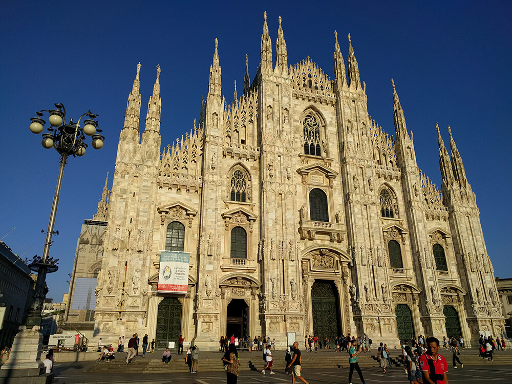 Slika milanske katedrale Duomo